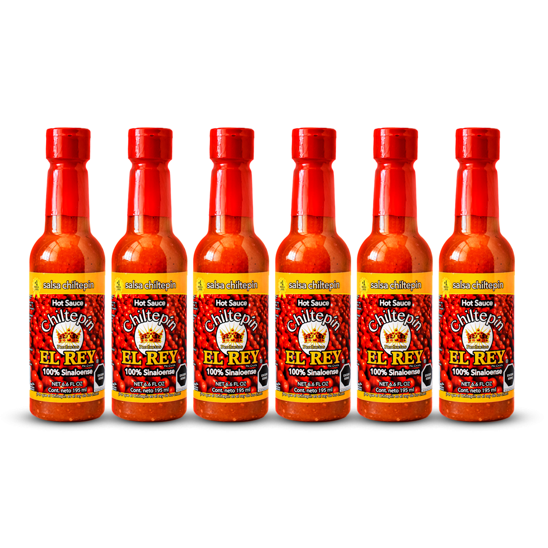 Original Chiltepin Hot Sauce Bundle (6x6.6 oz)