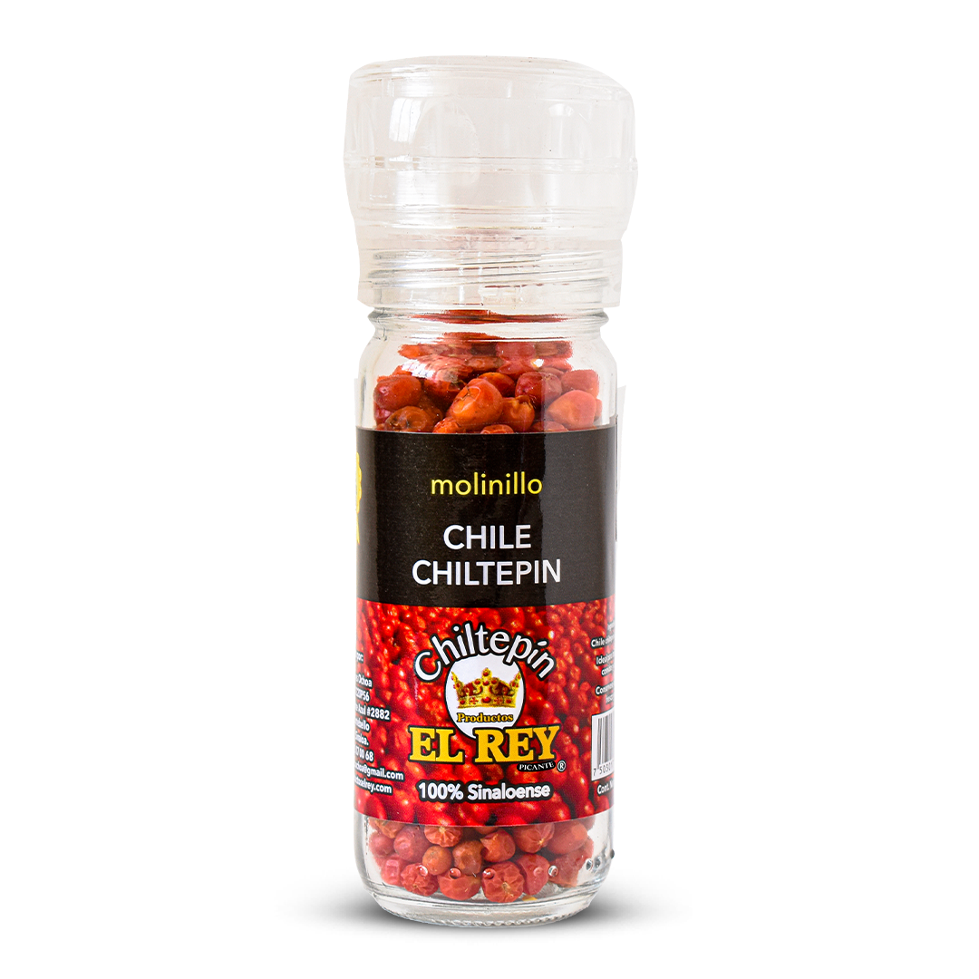 Whole Chiltepin Glass Grinder 1.05 Oz