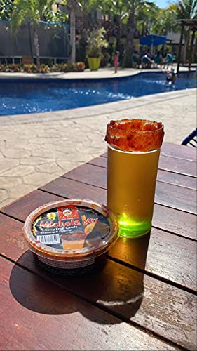 Michela Mix 2 Pack michelada Rimmer, Rimming Dip, Michelada and Fruit Dip, Chiltepin El Rey